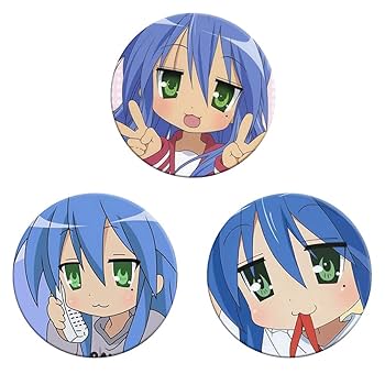 らき☆すた グリザイアの果実 コラボ 缶バッジ 柊つかさ らき☆すた 柊つかさ 巫女服 グリザイアの果実 コラボ カプセル